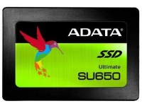 ADATA Ultimate SU650 ASU650SS-240GT-R 240 GB, SSD form factor 2.5”, SSD interface SATA, Write speed 450 MB/s, Read speed 520 M