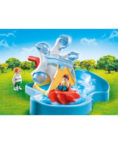 PLAYMOBIL 1.2.3 "Vandens ratų karuselė", 70268