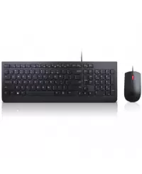 Lenovo Essential Wired Keyboard and Mouse Combo - US English with Euro symbol