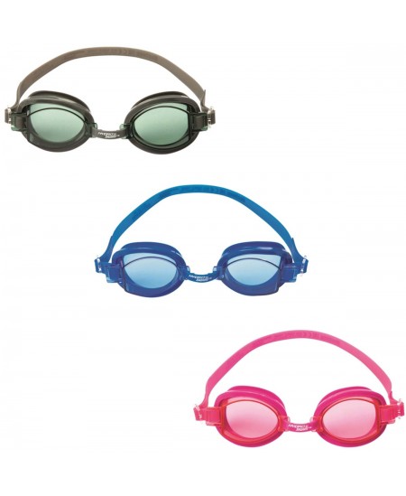 Ryškūs plaukimo akinukai vaikams BESTWAY Hydro Swim, įvairių spalvų, nuo 7 m.
