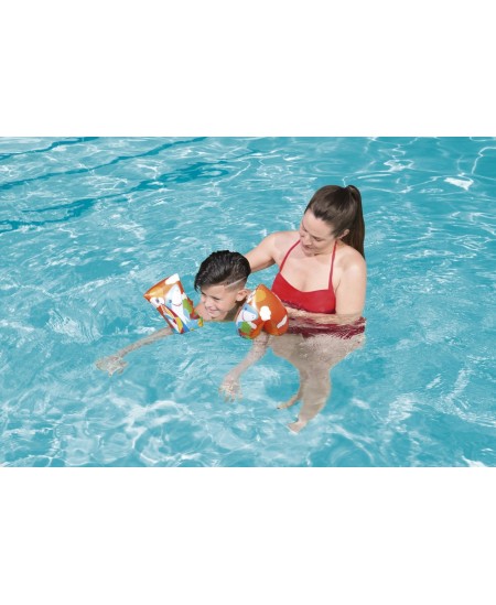 Plaukimo rankovės vaikams BESTWAY Aquatic Life, 30x15 cm, nuo 5 m.