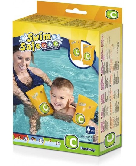 Plaukimo rankovės vaikams BESTWAY Swim Safe, 30x15 cm, nuo 6 m.