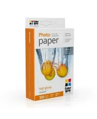 ColorWay Photo Paper PG2601004R Glossy, White, 10 x 15 cm, 260 g/m²