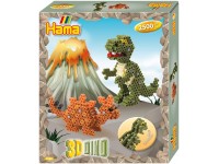 Hama MIDI karoliukų rinkinys "3D Dino"
