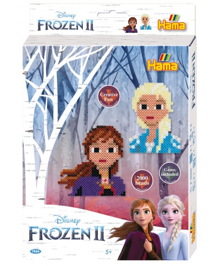 Karoliukų rinkinys dėžutėje Hama "Frozen"