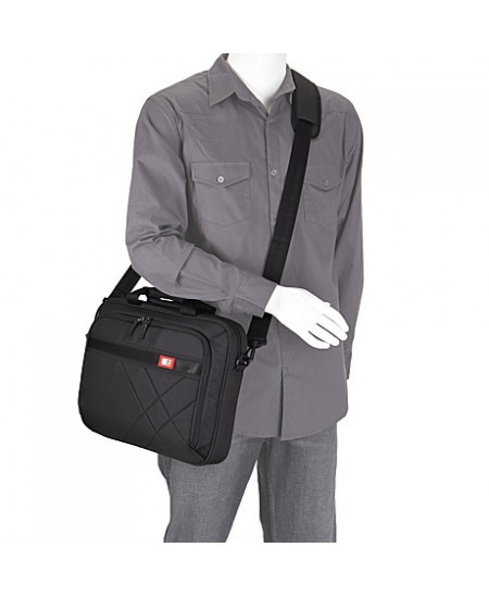 Case Logic DLC115 Fits up to size 15 ", Black, Shoulder strap, Messenger - Briefcase