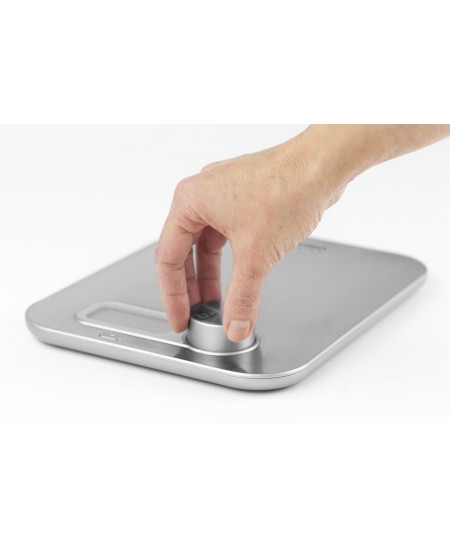 Caso Design kitchen scale Maximum weight (capacity) 5 kg, Graduation 1 g, Display type Digital, Stainless Steel