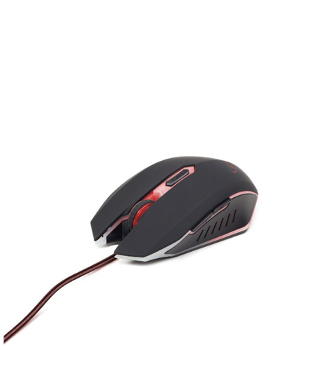 Gembird Gaming mouse, Black/red, MUSG-001-G, USB