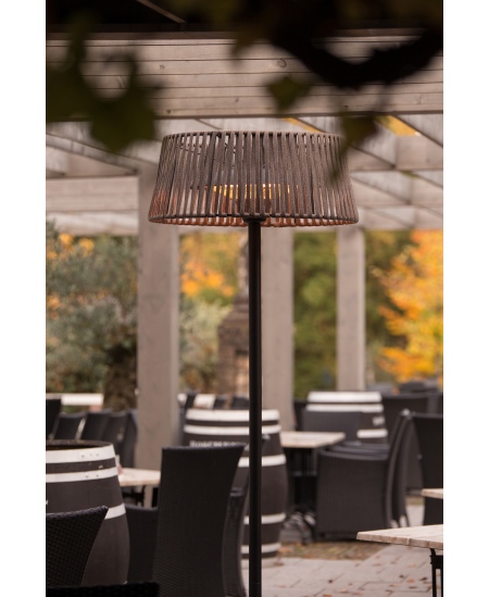 SUNRED Heater ARTIX M-SO BROWN, Corda Bright Standing Infrared, 2100 W, Brown