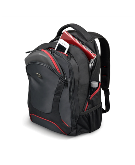 Port Designs Courchevel Fits up to size 15.6 ", Black, Waterproof cover, Shoulder strap, Backpack