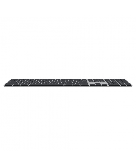 Apple Magic Keyboard with Touch ID MMMR3RS/A Standard, Wireless, RU, Numeric keypad, Black, Bluetooth