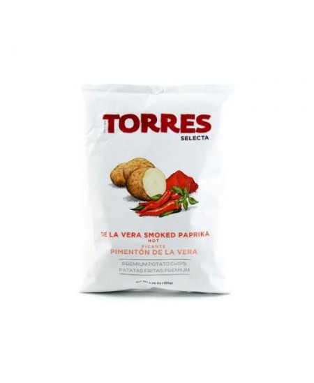Bulvių traškučiai TORRES, su rūkyta paprika, 150g