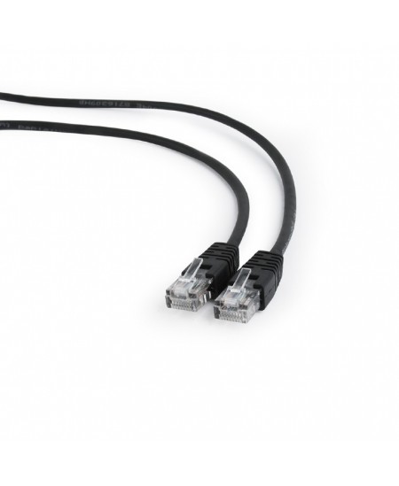 Cablexpert Patch cord 7.5 m, Black, Cat5e,  5 UTP