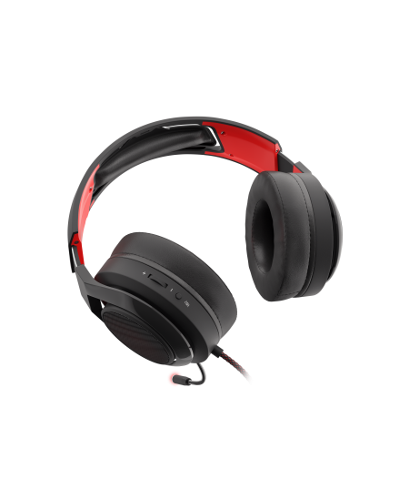 GENESIS Gaming Headset RADON 610, Wired, Balck/Red