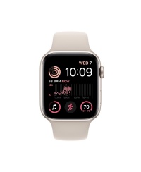 Apple Watch SE MNPT3UL/A 44mm, GPS (satellite), Retina LTPO OLED, Touchscreen, Heart rate monitor, Waterproof, Bluetooth, Wi-Fi,