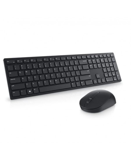 Dell Pro Keyboard and Mouse (RTL BOX)  KM5221W Wireless, Batteries included, RU, Black