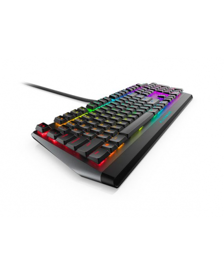 Dell AW510K Mechanical Gaming Keyboard, RGB LED light, EN, Dark Gray, Wired