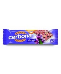 Javainių batonėlis CERBONA Blueberry, su jogurtiniu glaistu, 20 g