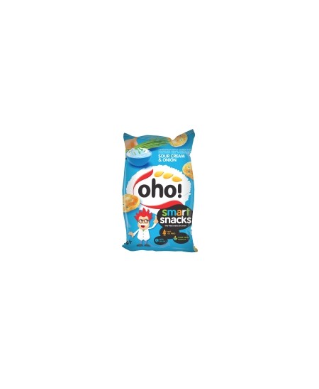Traškučiai OHO, su grietine ir svogunais, 60 g