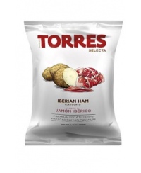 Bulvių traškučiai TORRES, Iberico kumpio skonio, 150 g.