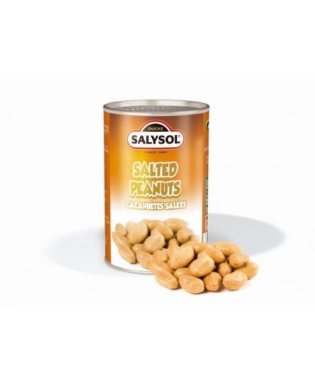 Skrudinti, sūdyti žemės riešutai SALYSOL, 150g