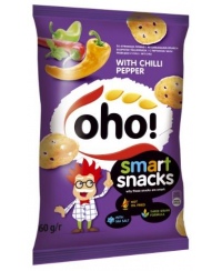 Traškučiai OHO, su čili pipirais, 60 g