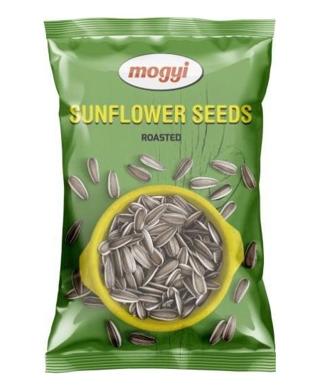 Skrudintos saulėgrąžų sėklos MOGYI, žalias pakelis, 150 g