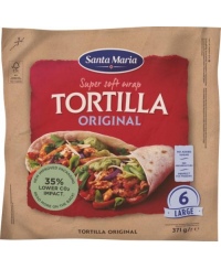 Tortilijos 10" SANTA MARIA, 371 g
