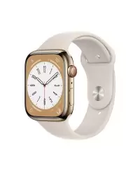 Apple Watch Series 8 MNKM3UL/A 45mm, Smart watches, GPS (satellite), Retina LTPO OLED, Touchscreen, Heart rate monitor, Waterpro