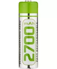 Arcas 17727406 AA/HR6, 2700 mAh, Rechargeable Ni-MH, 4 pc(s)