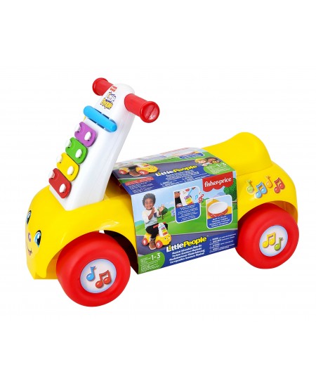 Mašinėlė-paspirtukas FISHER-PRICE „Muzikiniai nuotykiai“
