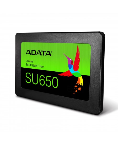 ADATA Ultimate SU650 1000 GB, SSD form factor 2.5", SSD interface SATA 6Gb/s, Write speed 450 MB/s, Read speed 520 MB/s