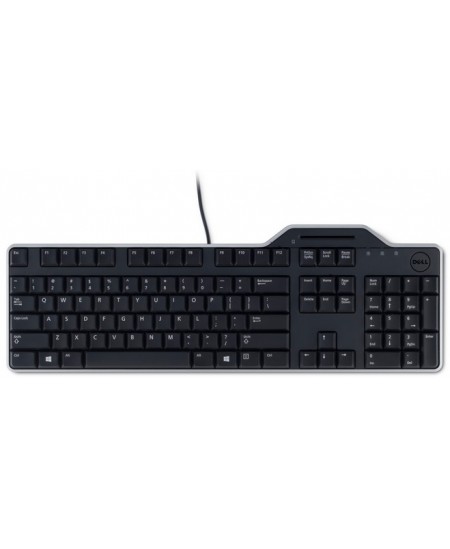 Klaviatūra Dell KB813 Smartcard, laidinė, EN