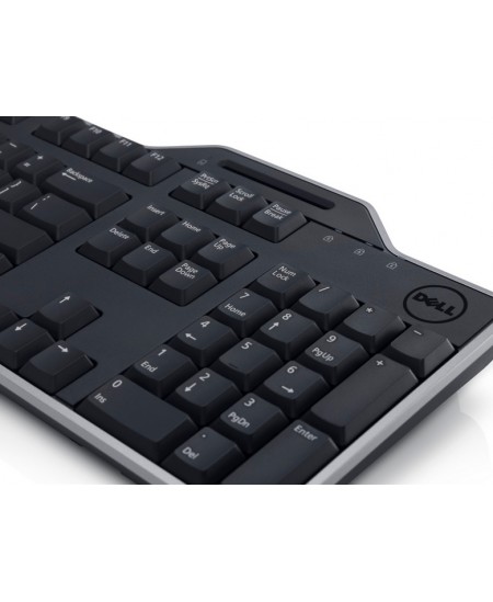 Klaviatūra Dell KB813 Smartcard, laidinė, EN