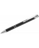 Automatinis tušinukas KOSMOS, 0.7 mm,juodos spalvos korpusas, mėlynas