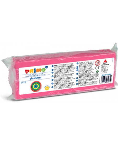 Plastilinas PRIMO, rožinės spalvos, 550 g