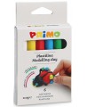 Plastilinas PRIMO, 6 spalvų