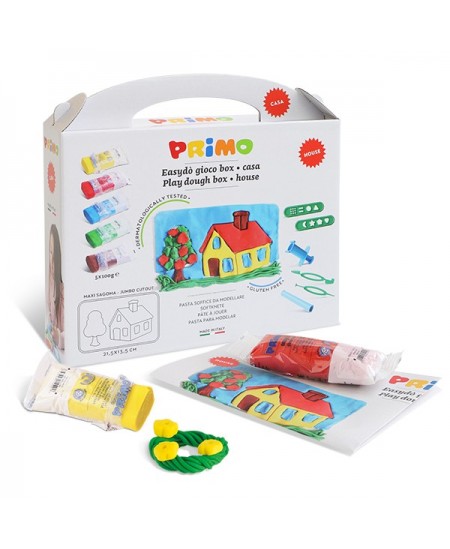 Modeliavimo rinkinys su formelėmis PRIMO House set, 5 spalvos