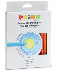 Flomasteriai PRIMO, 24 spalvų