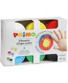 Dažai piešimui pirštais PRIMO, 6 spalvų x 50 g