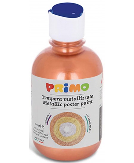 Guašas PRIMO, vario metalizuotos spalvos, 300 ml