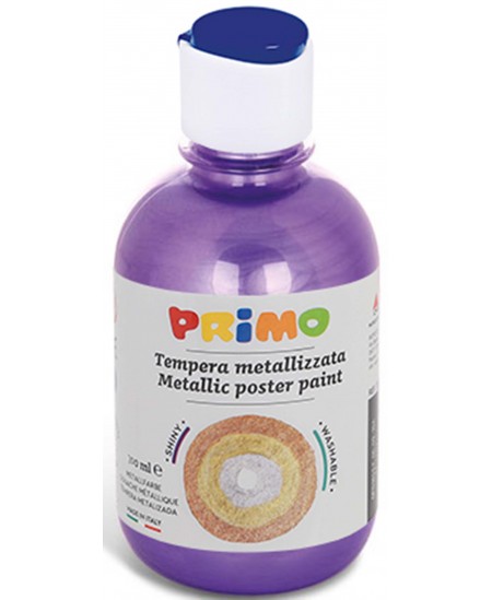 Guašas PRIMO, violetinės metalizuotos spalvos, 300 ml