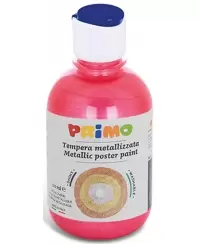 Guašas PRIMO, vermiliono metalizuotos spalvos, 300 ml