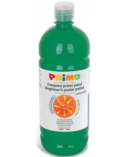 Guašas PRIMO, tamsiai žalios spalvos, 1000 ml