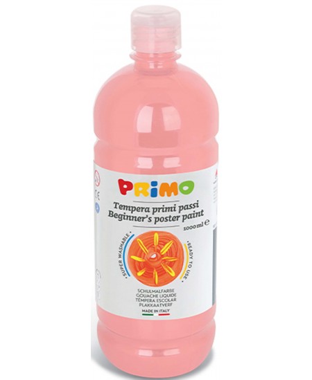 Guašas PRIMO, rožinės spalvos, 1000 ml