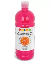 Guašas PRIMO, ryškiai rožinės spalvos, 1000 ml