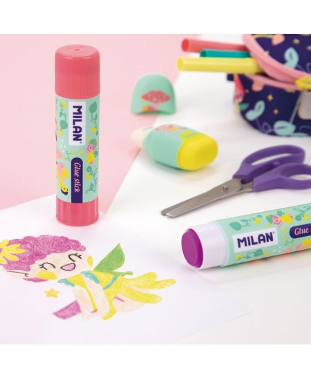 Pieštukiniai klijai MILAN Fairy Tale, 21 g, išnykstančios violetinės spalvos