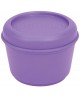 Pietų dėžutė MILAN Sunset, apvali, violetinės spalvos