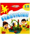 Plastilinas GAMMA, 12 spalvų, 240 g