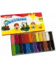 Plastilinas GAMMA, 24 spalvų, 480 g